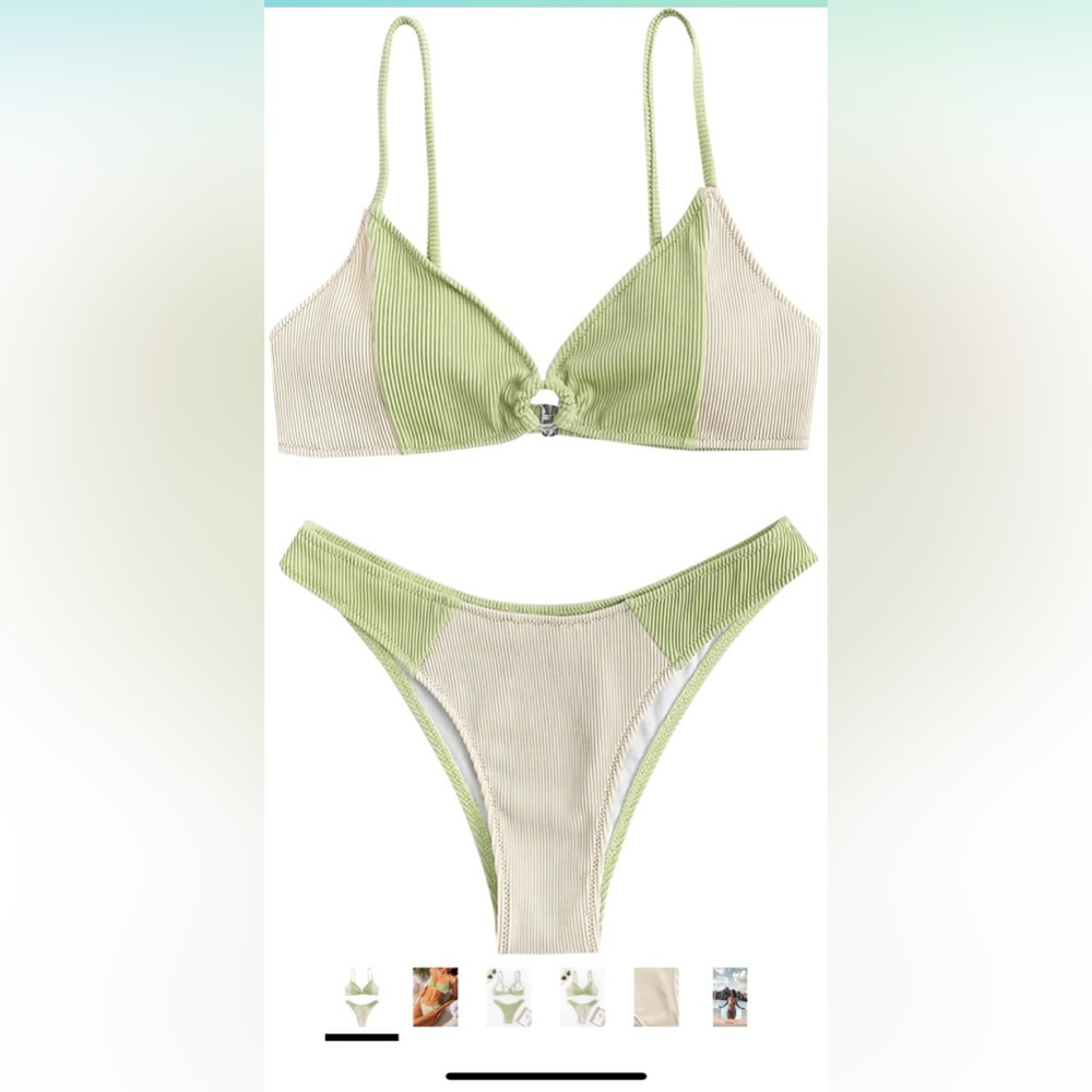 New with tags Zaful bikini size large.